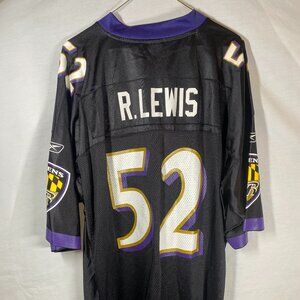 Baltimore Ravens Ray Lewis #52 NFL Reebook On Field Jersey 2XL